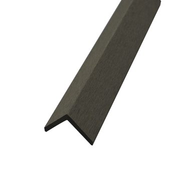UKONČOVACÍ LIŠTA WPC SIVA 2850x45x45