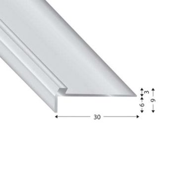 PROFIL SCHODP V=2,2 MM 270 CM STŘÍBRNÝ