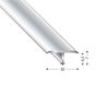 PROFIL PŘECH FLEXIBILNI 26 MM 270 CM G