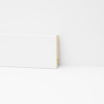 LIŠTA MDF DEKOR F001 BÍLÁ 58X15 M64